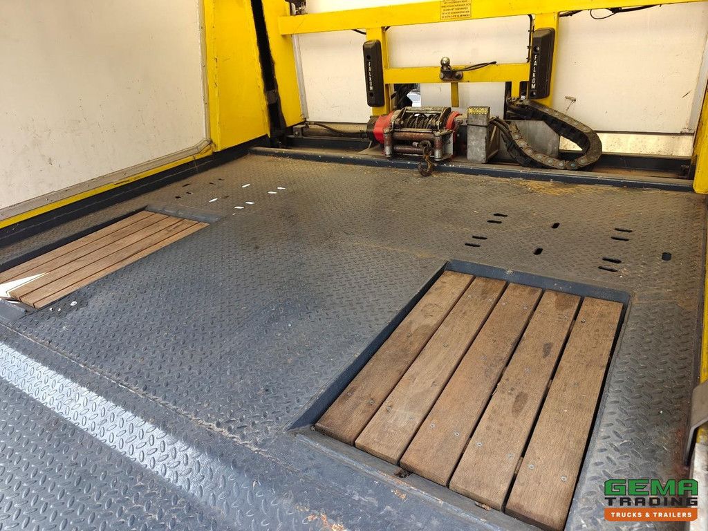 MAN TGM 12.280 4x2 Schlafkabine Euro4 (6CIL) - Falkom FAS6000 geschlossener Aufbau mit Fernbedienung + 3600KG Seilwinde - 406.000km Original - TOP!