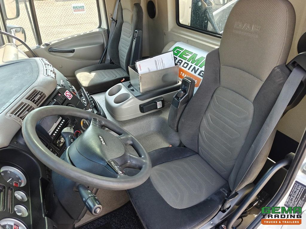 DAF FA CF75.250 4x2 Tageskabine Euro 5 - 3-seitiger VossenBelt-Kipper + Recyclingventile + Hiab 111BS-3 Funkfernbedienung - 203.000 km - Generalüberholter TOP-Zustand