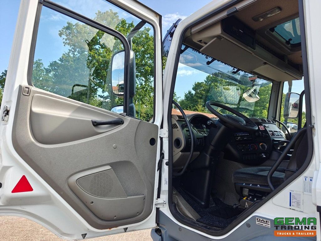 DAF FA CF75.250 4x2 Tageskabine Euro 5 - 3-seitiger VossenBelt-Kipper + Recyclingventile + Hiab 111BS-3 Funkfernbedienung - 203.000 km - Generalüberholter TOP-Zustand