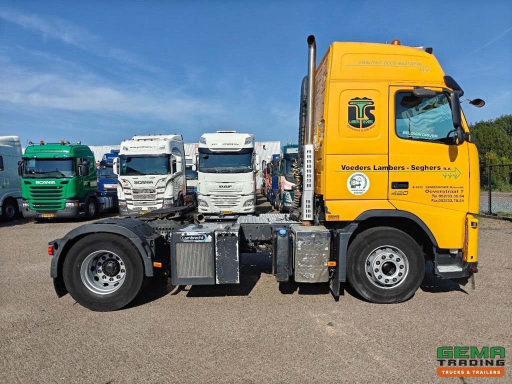 Volvo FH420 4x2 GlobeTrotter Euro5 – Lambrecht-Gebläse/Kompressor – belgischer LKW