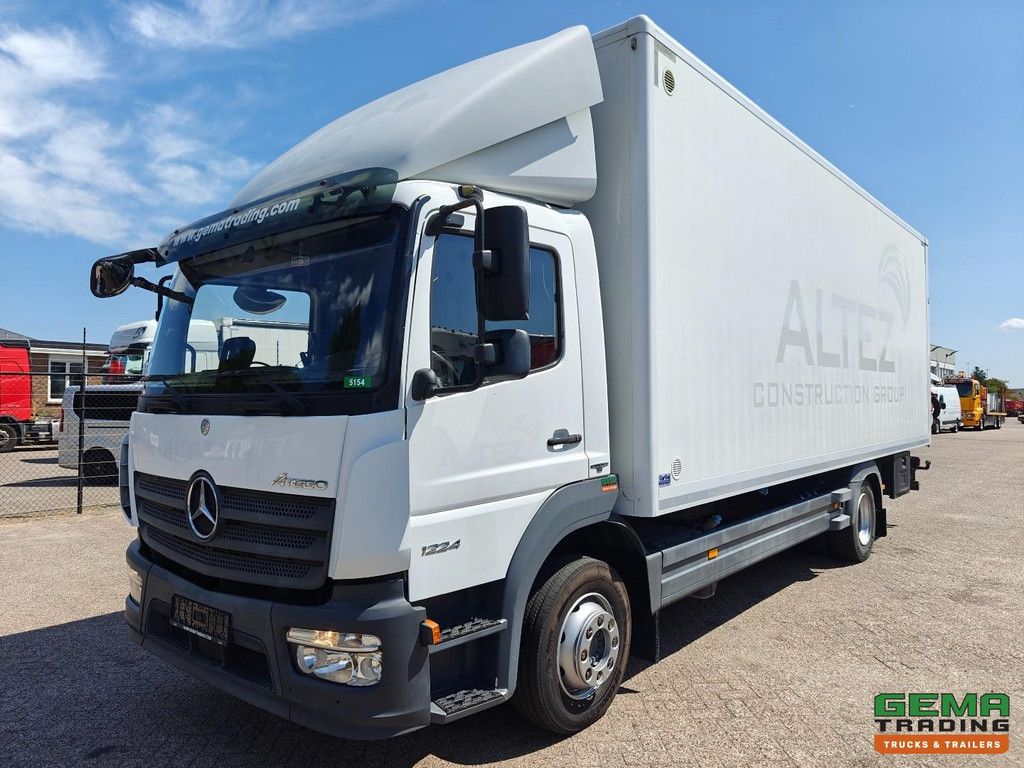 Mercedes-Benz Atego 1224 4x2 Day Cab 6 CIL Euro6A - Closed Box 7.25m + Tail Lift - Mobile Workshop - SmartTacho V2