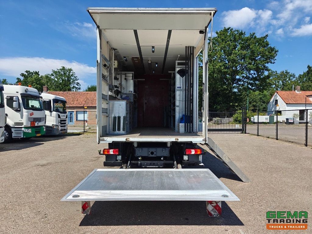Mercedes-Benz Atego 1224 4x2 Day Cab 6 CIL Euro6A - Closed Box 7.25m + Tail Lift - Mobile Workshop - SmartTacho V2