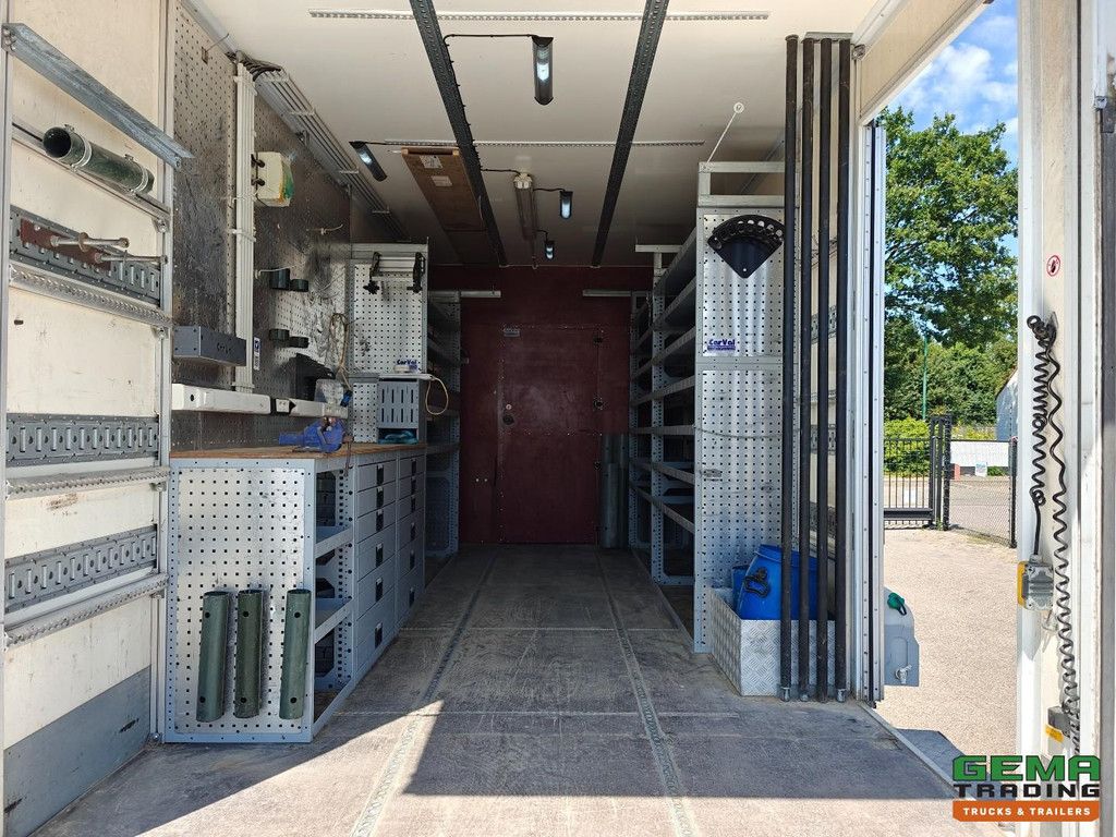 Mercedes-Benz Atego 1224 4x2 Day Cab 6 CIL Euro6A - Closed Box 7.25m + Tail Lift - Mobile Workshop - SmartTacho V2