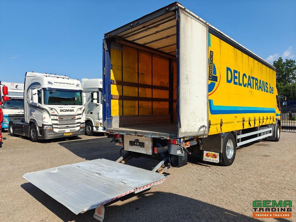 Renault D19 Wide 280 4x2 Schlafkabine Euro 6C – Schiebe-Staukasten aus Segeltuch 8,6 m + D Hollandia 2000 kg – Schiebedach – SmartTacho V2
