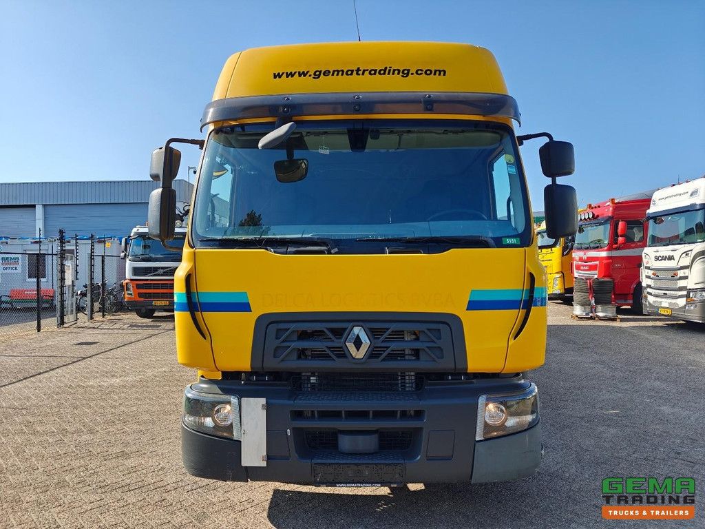 Renault D19 Wide 280 4x2 Schlafkabine Euro 6C – Schiebe-Staukasten aus Segeltuch 8,6 m + D Hollandia 2000 kg – Schiebedach – SmartTacho V2