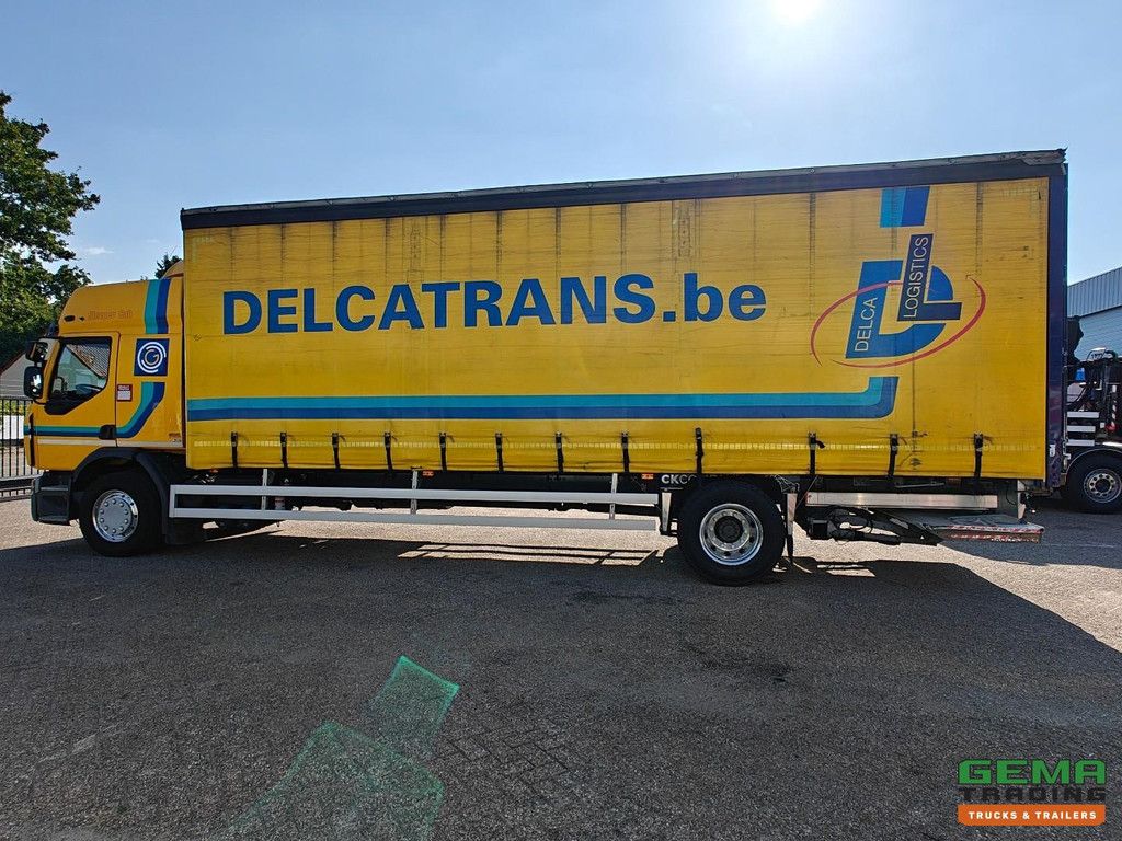 Renault D19 Wide 280 4x2 Schlafkabine Euro 6C – Schiebe-Staukasten aus Segeltuch 8,6 m + D Hollandia 2000 kg – Schiebedach – SmartTacho V2
