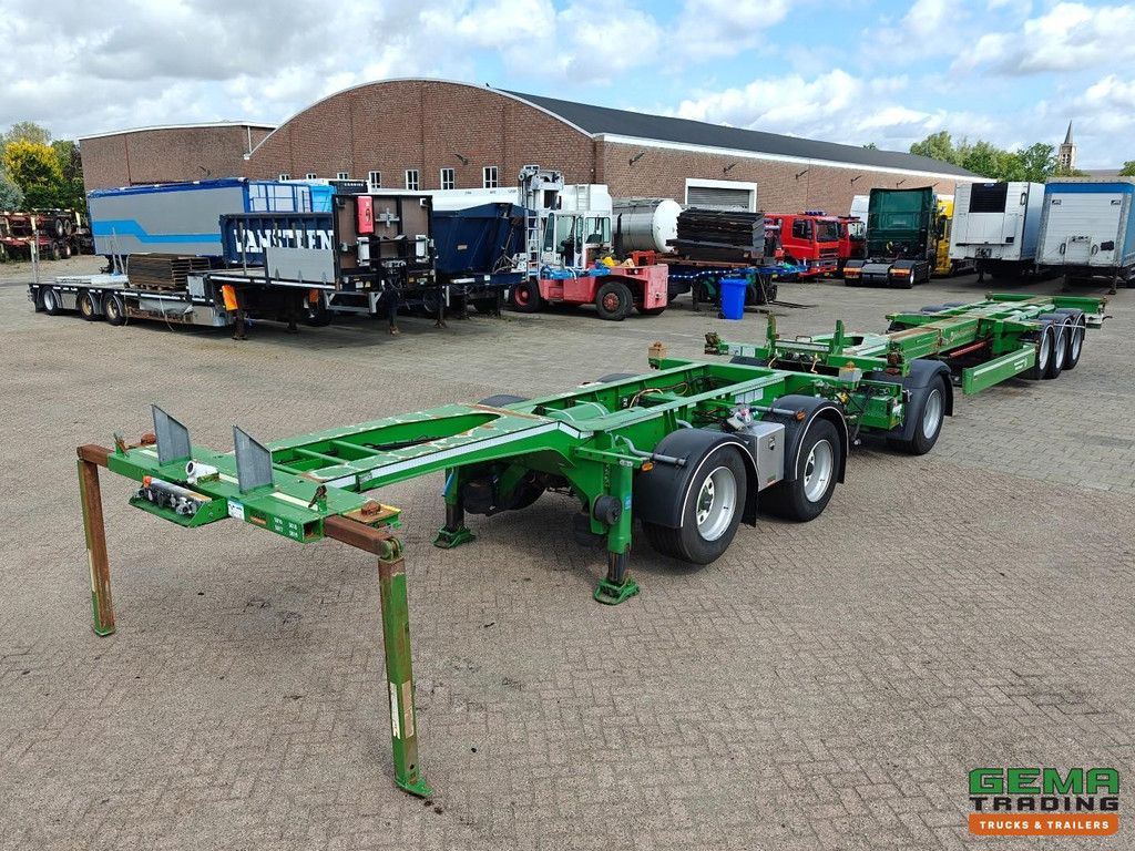 Jtf Trailers 6A52T20-20/40 LZV-Combi - 6 Valx Axles - 2 Steering Axles - 4 Lifting Axles - Drum Brakes