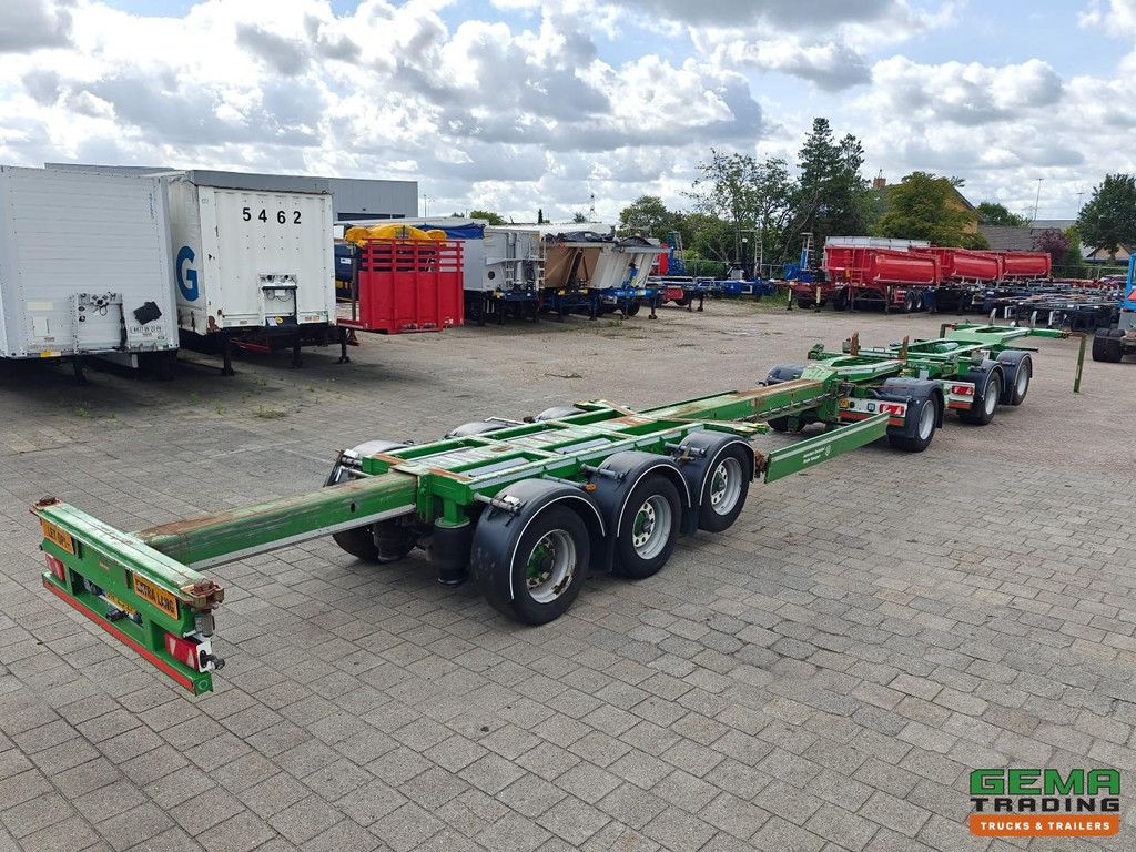 Jtf Trailers 6A52T20-20/40 LZV-Combi - 6 Valx Axles - 2 Steering Axles - 4 Lifting Axles - Drum Brakes