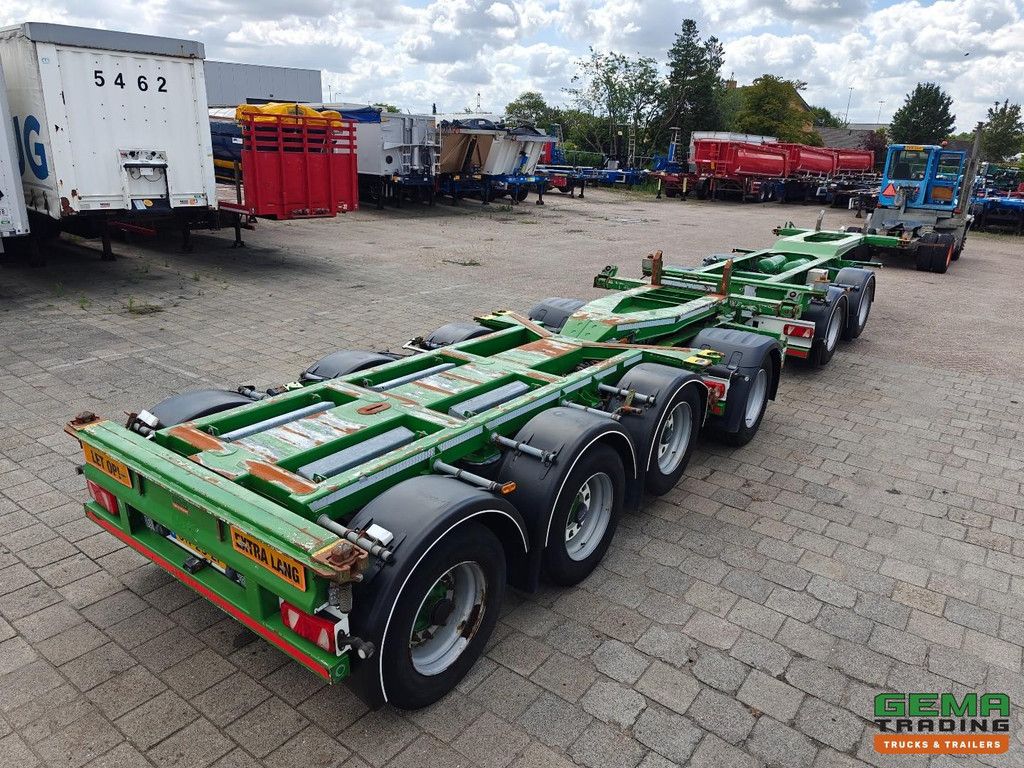 Jtf Trailers 6A52T20-20/40 LZV-Combi - 6 Valx Axles - 2 Steering Axles - 4 Lifting Axles - Drum Brakes