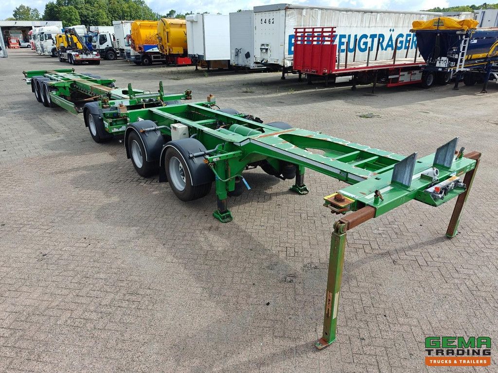 Jtf Trailers 6A52T20-20/40 LZV-Combi - 6 Valx Axles - 2 Steering Axles - 4 Lifting Axles - Drum Brakes