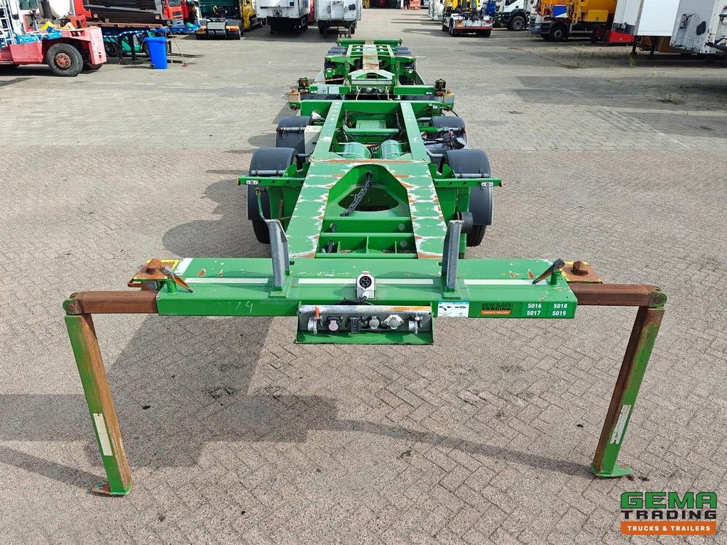 Jtf Trailers 6A52T20-20/40 LZV-Combi - 6 Valx Axles - 2 Steering Axles - 4 Lifting Axles - Drum Brakes