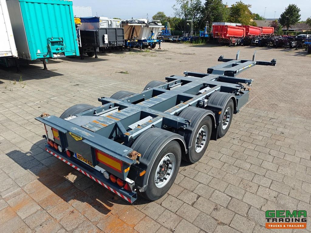 Broshuis 3UCC-39/45 MFCC Multi – Alle Containertypen – Liftachse – SAF-Scheibenbremse – TÜV bis 04/2027