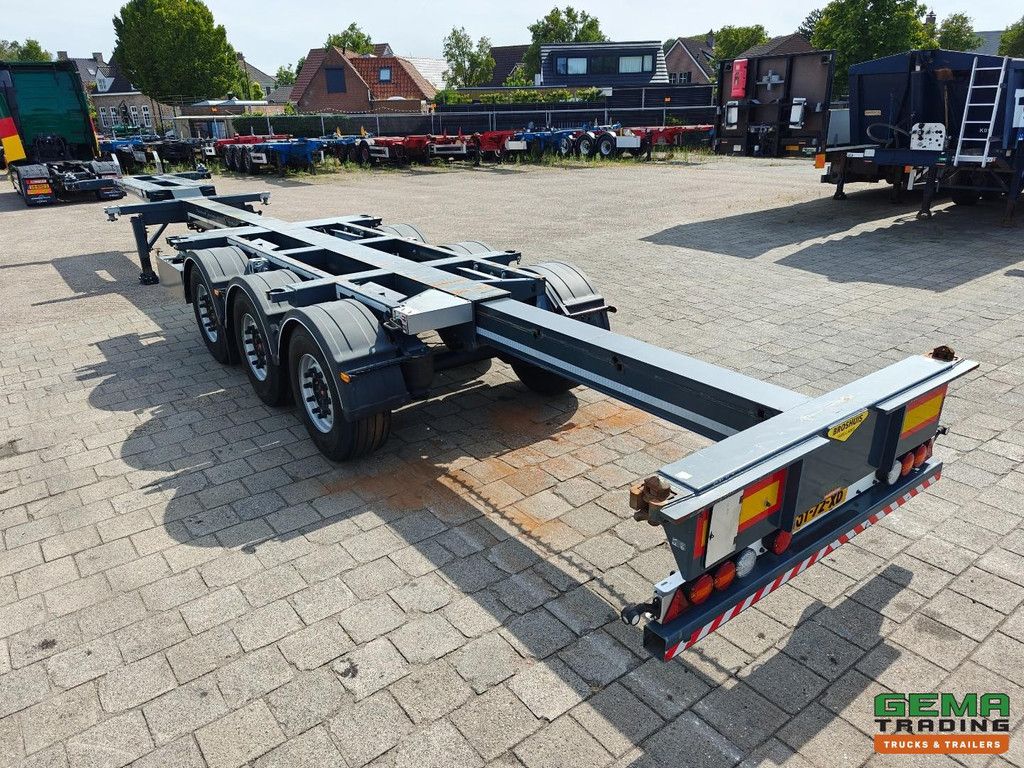 Broshuis 3UCC-39/45 MFCC Multi – Alle Containertypen – Liftachse – SAF-Scheibenbremse – TÜV bis 04/2027