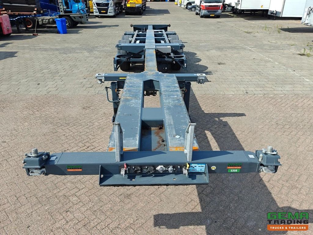 Broshuis 3UCC-39/45 MFCC Multi – Alle Containertypen – Liftachse – SAF-Scheibenbremse – TÜV bis 04/2027
