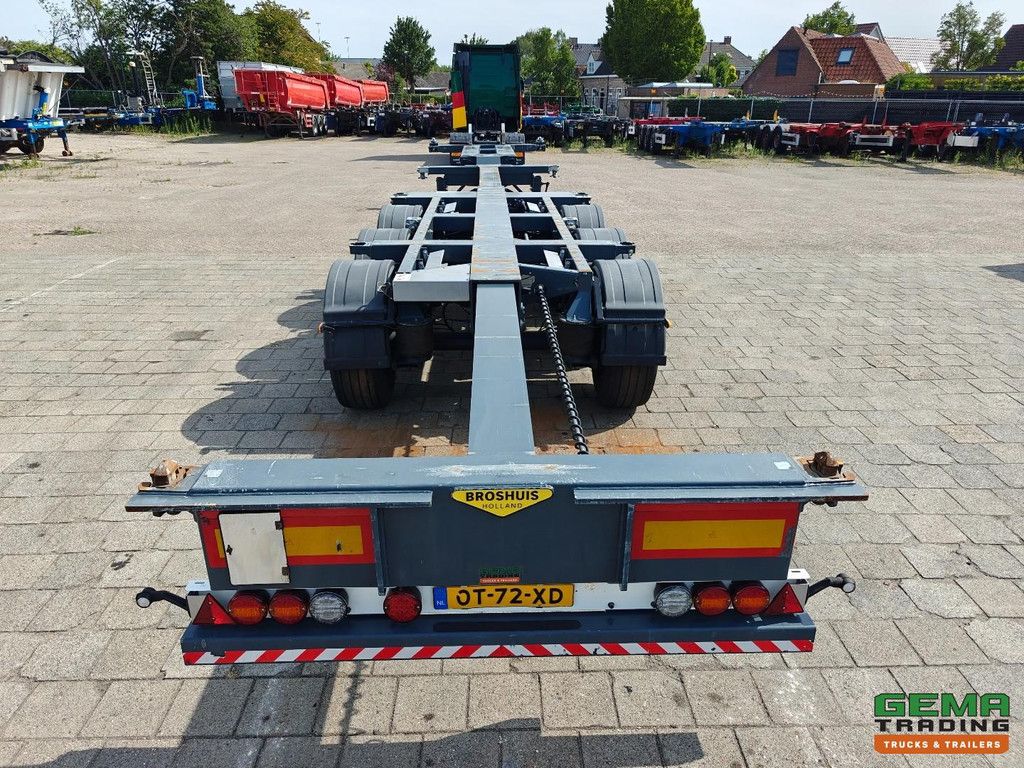 Broshuis 3UCC-39/45 MFCC Multi – Alle Containertypen – Liftachse – SAF-Scheibenbremse – TÜV bis 04/2027