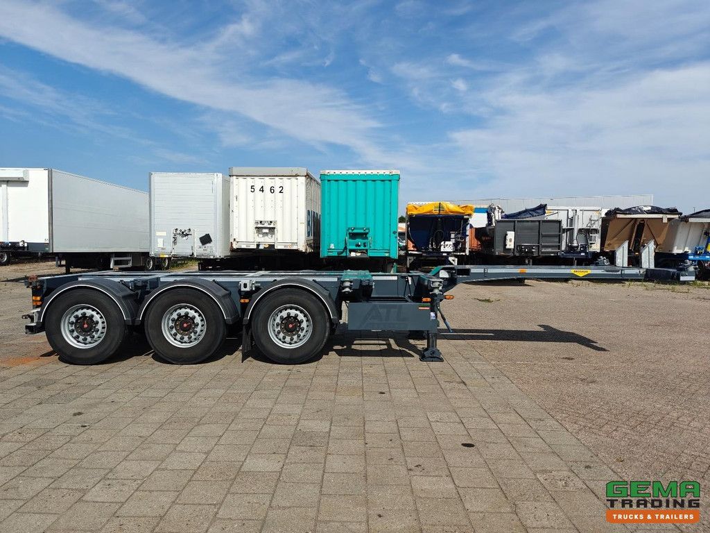 Broshuis 3UCC-39/45 MFCC Multi – Alle Containertypen – Liftachse – SAF-Scheibenbremse – TÜV bis 04/2027