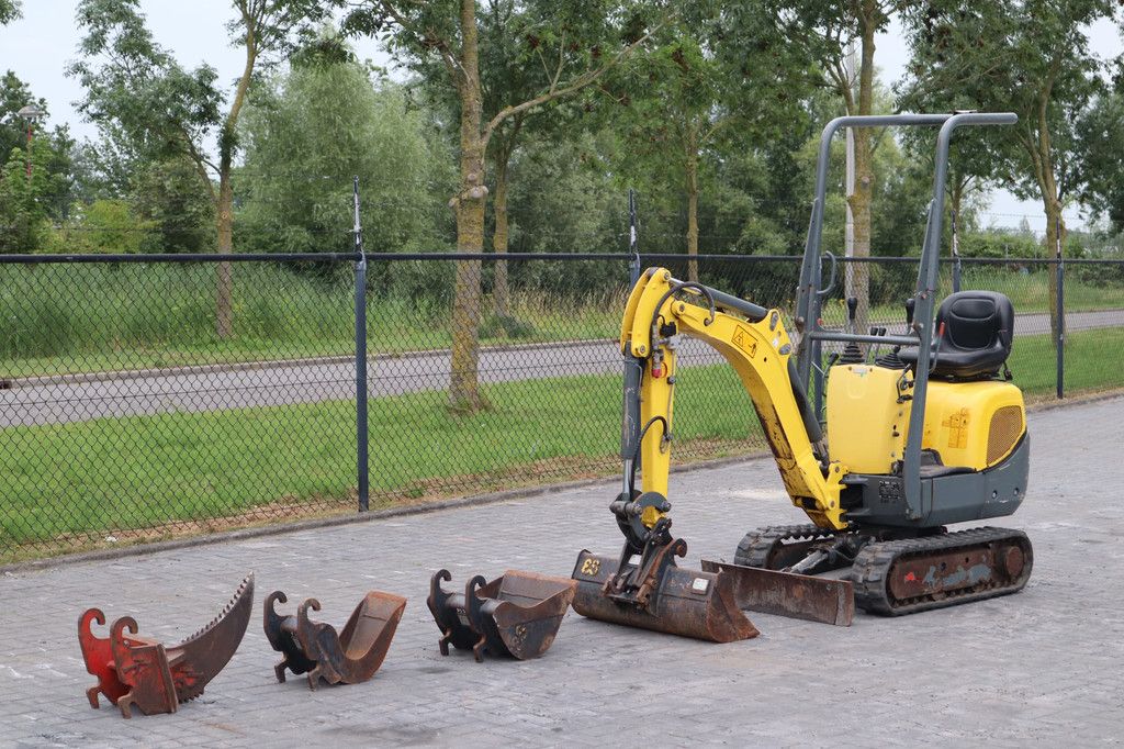 WACKER NEUSON E08-01 | DUTCH | 3 BUCKETS | RIPPER