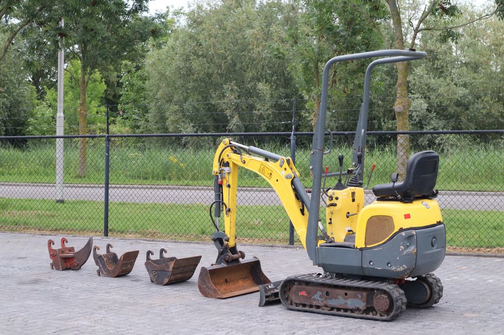 WACKER NEUSON E08-01 | DUTCH | 3 BUCKETS | RIPPER