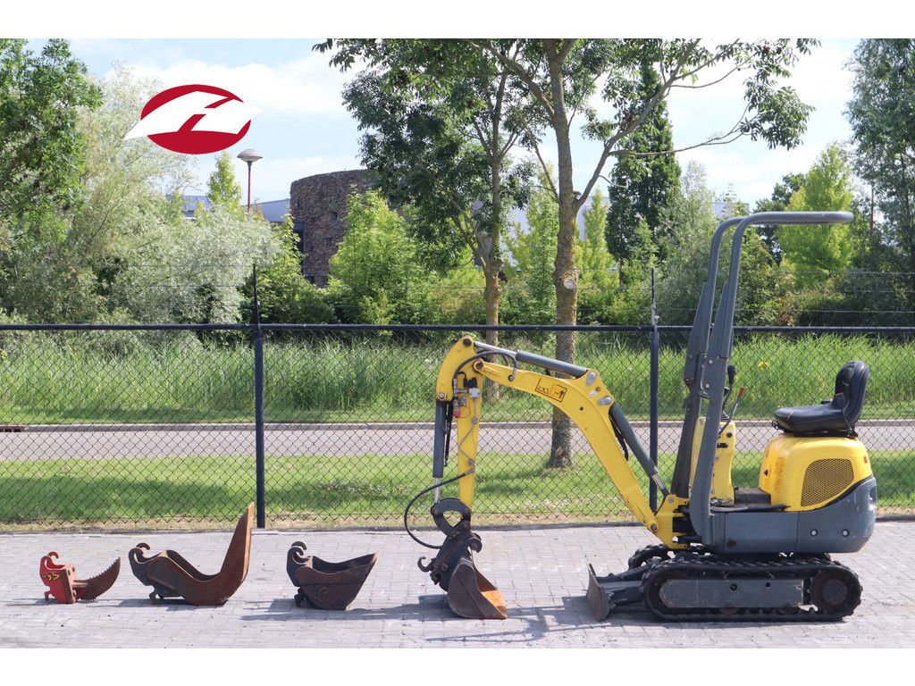 WACKER NEUSON E08-01 | DUTCH | 3 BUCKETS | RIPPER