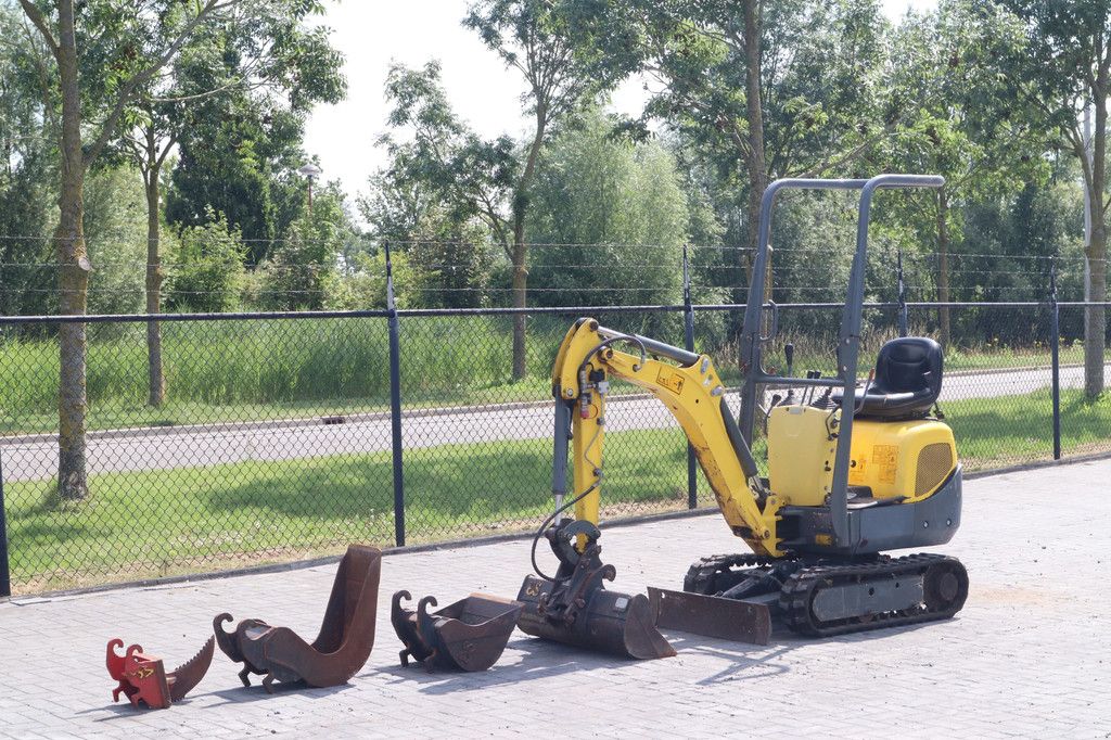 WACKER NEUSON E08-01 | DUTCH | 3 BUCKETS | RIPPER