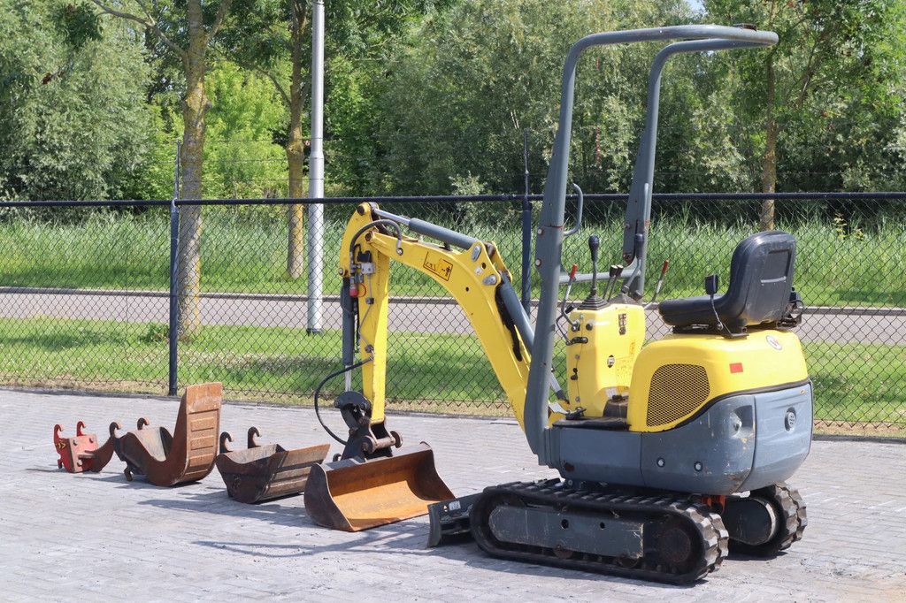 WACKER NEUSON E08-01 | DUTCH | 3 BUCKETS | RIPPER