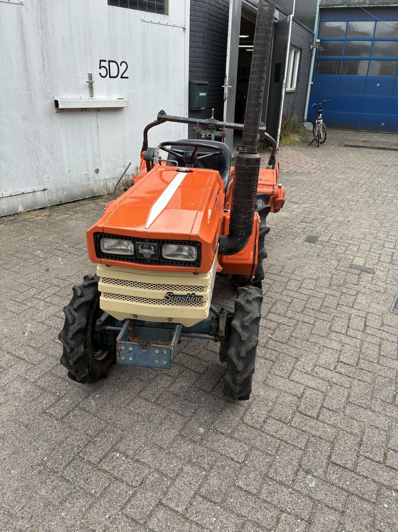 Kubota b1400 4x4 met Grondfrees