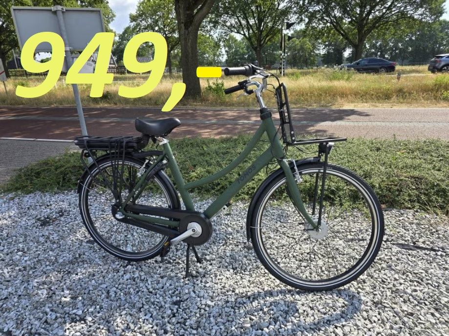 Elektrische stadsfiets transport fiets e-bike