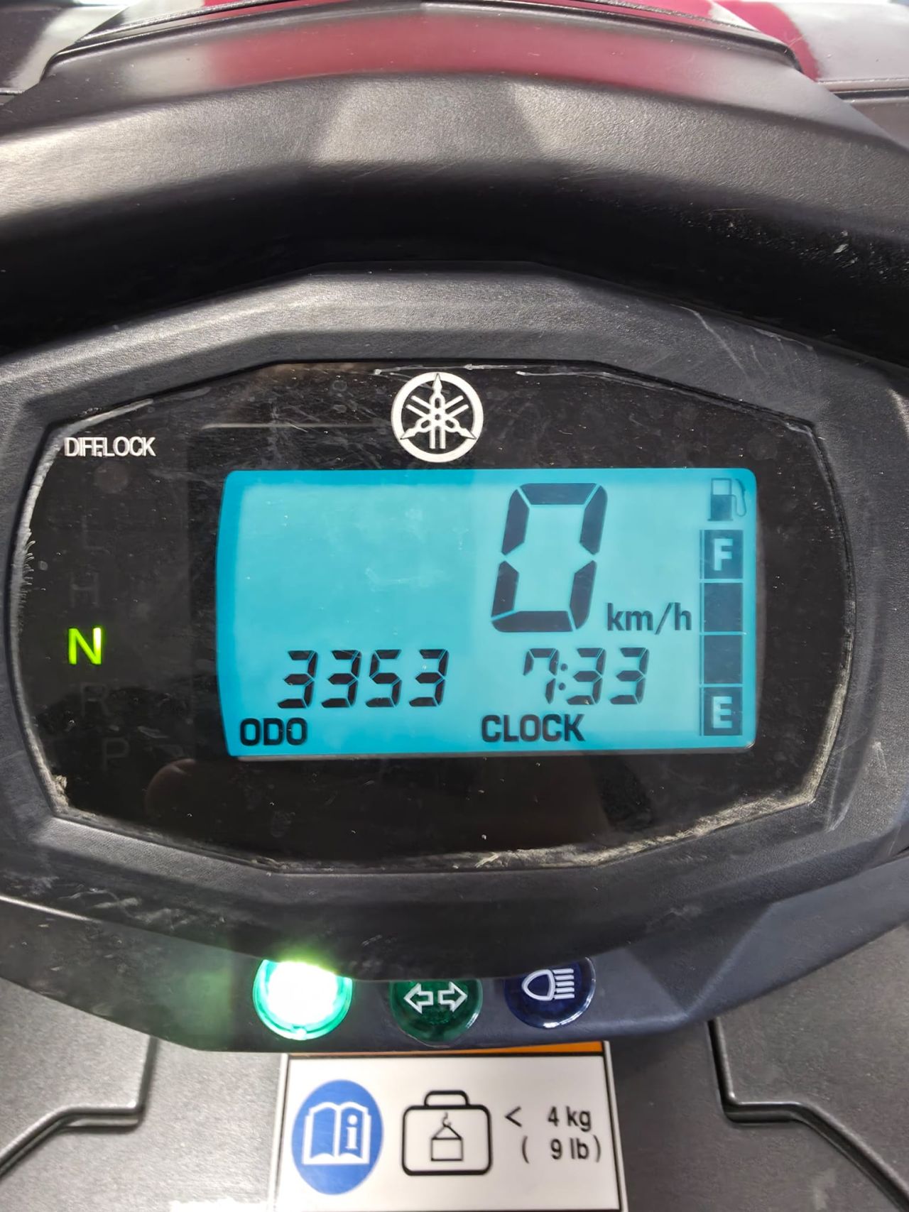 Yamaha Grizzly 700 SE EPS (2018) - 3.351 km op autokenteken
