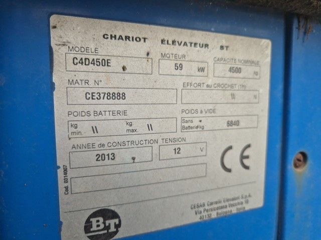 TB Cesab 4,5 tons diesel heftruck.