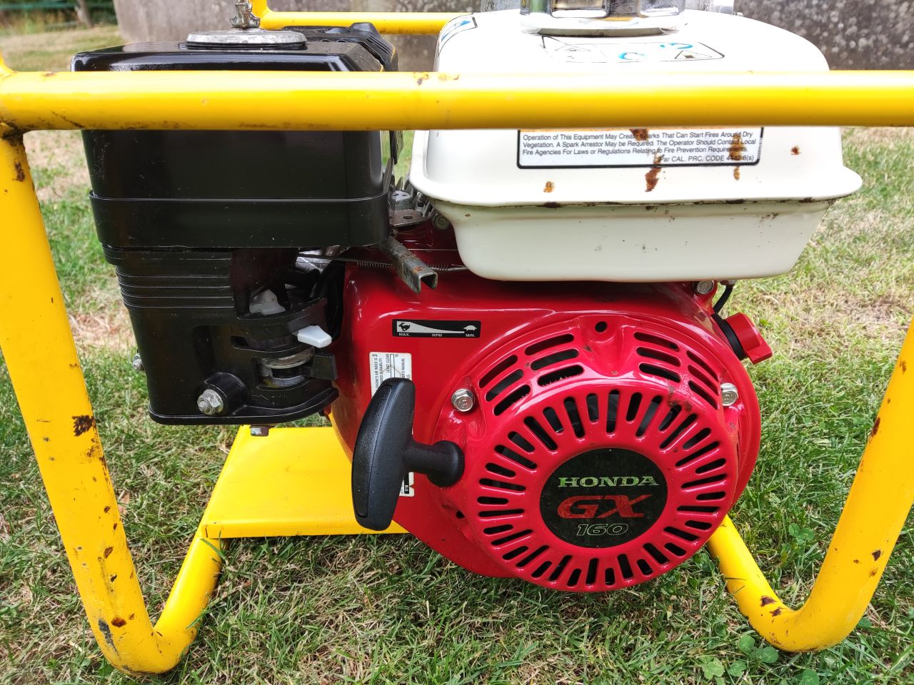 Wacker Neuson waterpomp (type PG3, Honda GX160 motor, etc.)