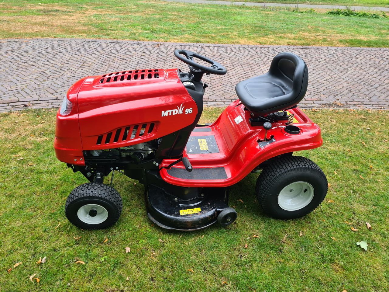 MTD 96 zitmaaier zijlosser 2018