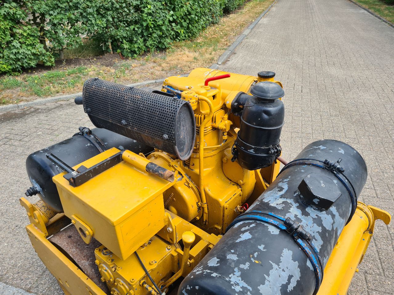 Bomag BW 90 s getrokken wals trilwals diesel.