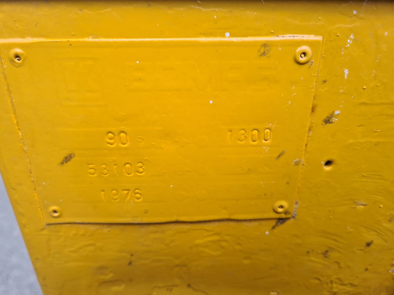Bomag BW 90 s getrokken wals trilwals diesel.