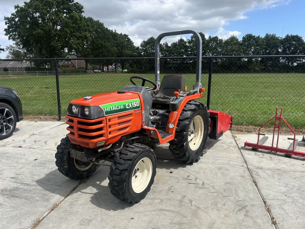 Mooie Kubota GB15 met werktuigen