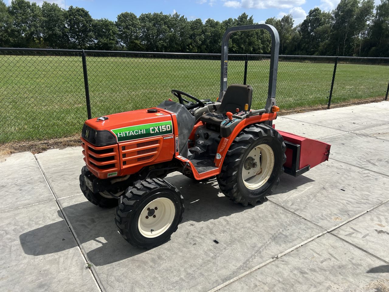 Mooie Kubota GB15 met werktuigen
