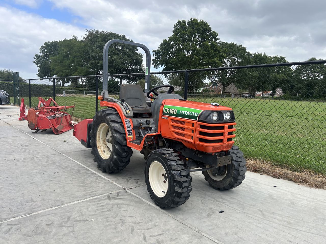 Mooie Kubota GB15 met werktuigen