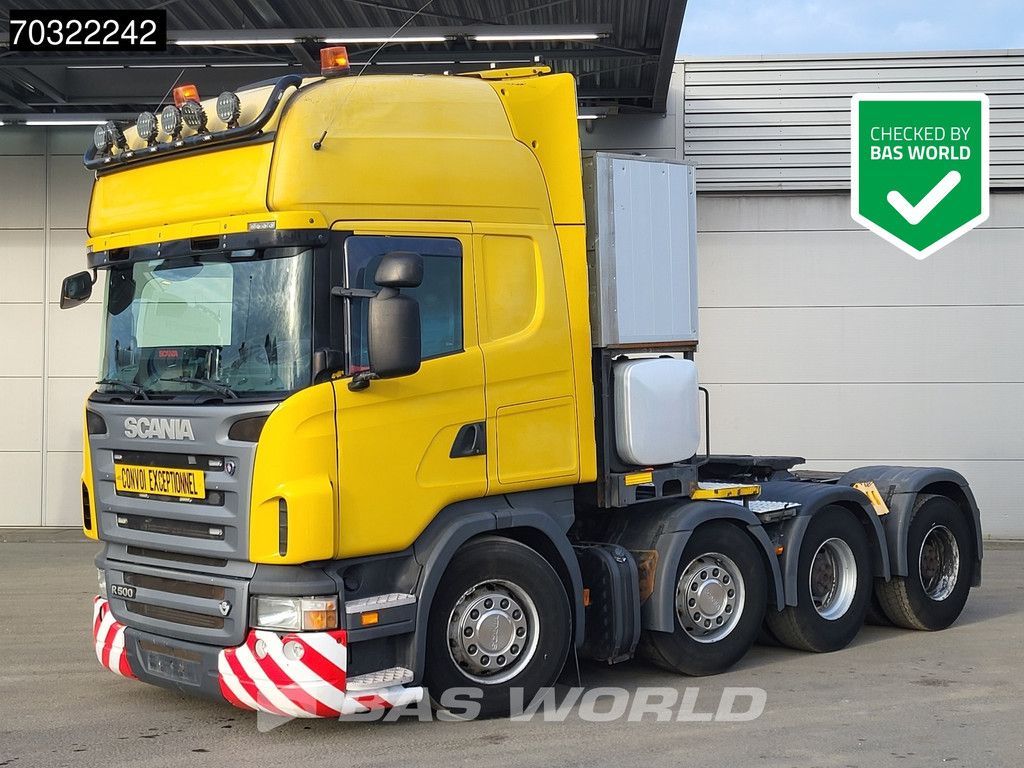 Scania R500 8X4 Manual Retarder 2xTanks Lift+Lenkachse Big-Axle