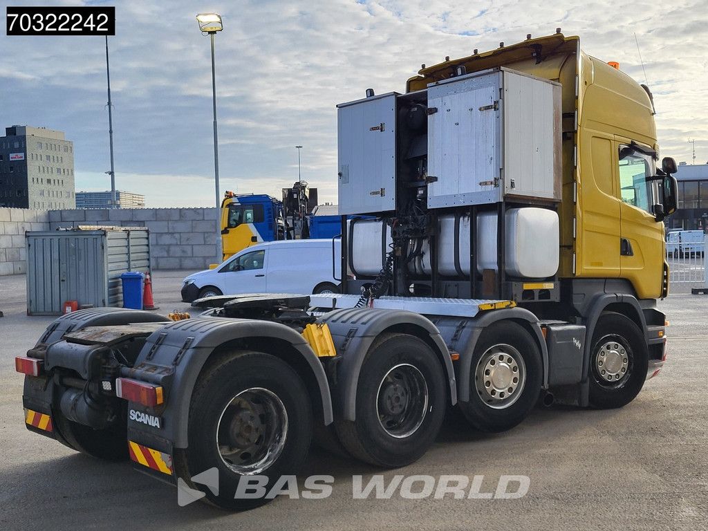 Scania R500 8X4 Manual Retarder 2xTanks Lift+Lenkachse Big-Axle