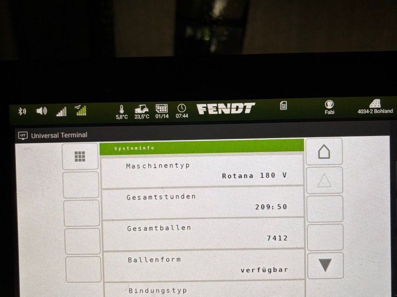 Fendt ROTANA 180V Xtra Cut Welger