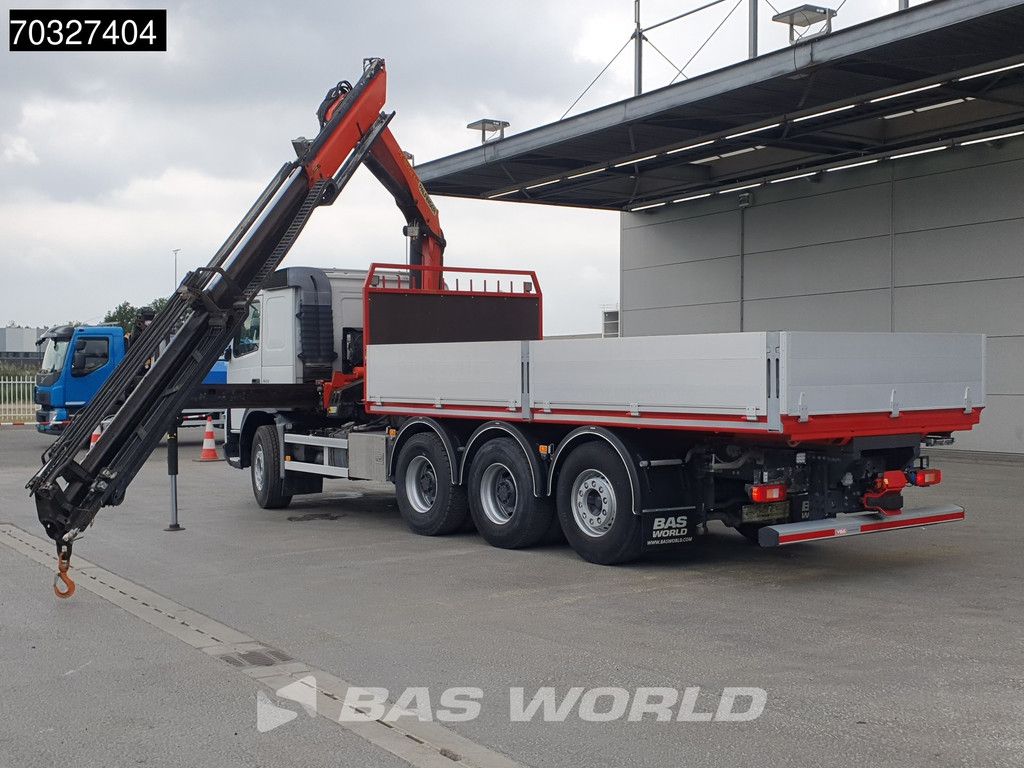 Volvo FMX 420 8X4 LOW original Mileage! Palfinger PK18002 EH Kran Crane Lift+steer axle Euro 6