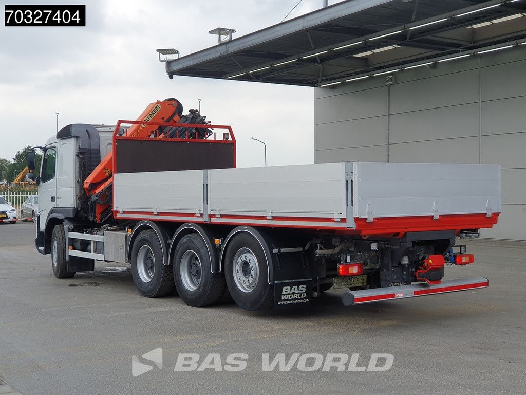 Volvo FMX 420 8X4 LOW original Mileage! Palfinger PK18002 EH Kran Crane Lift+steer axle Euro 6