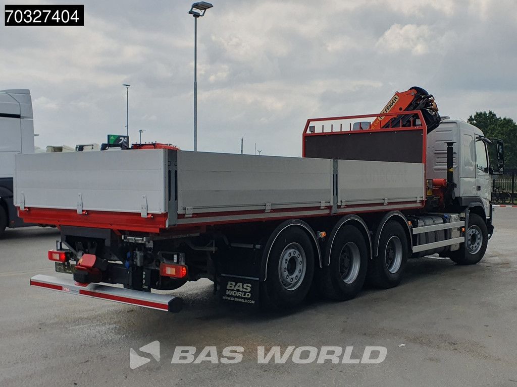 Volvo FMX 420 8X4 LOW original Mileage! Palfinger PK18002 EH Kran Crane Lift+steer axle Euro 6