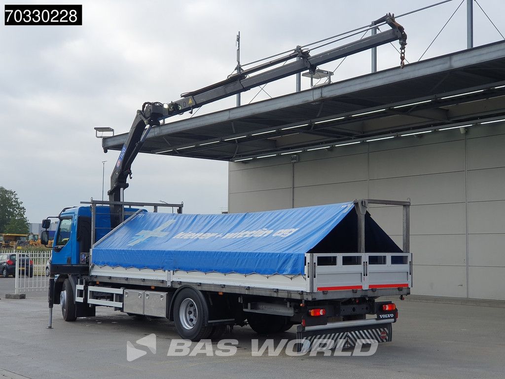 Volvo FL 280 4X2 18tons truck HMF 1120K-RC Crane Kran Full Air Manual Euro 6