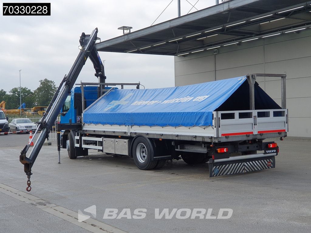 Volvo FL 280 4X2 18tons truck HMF 1120K-RC Crane Kran Full Air Manual Euro 6