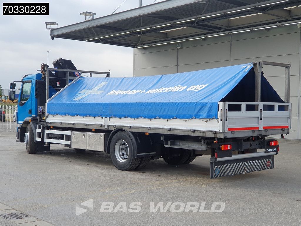 Volvo FL 280 4X2 18tons truck HMF 1120K-RC Crane Kran Full Air Manual Euro 6