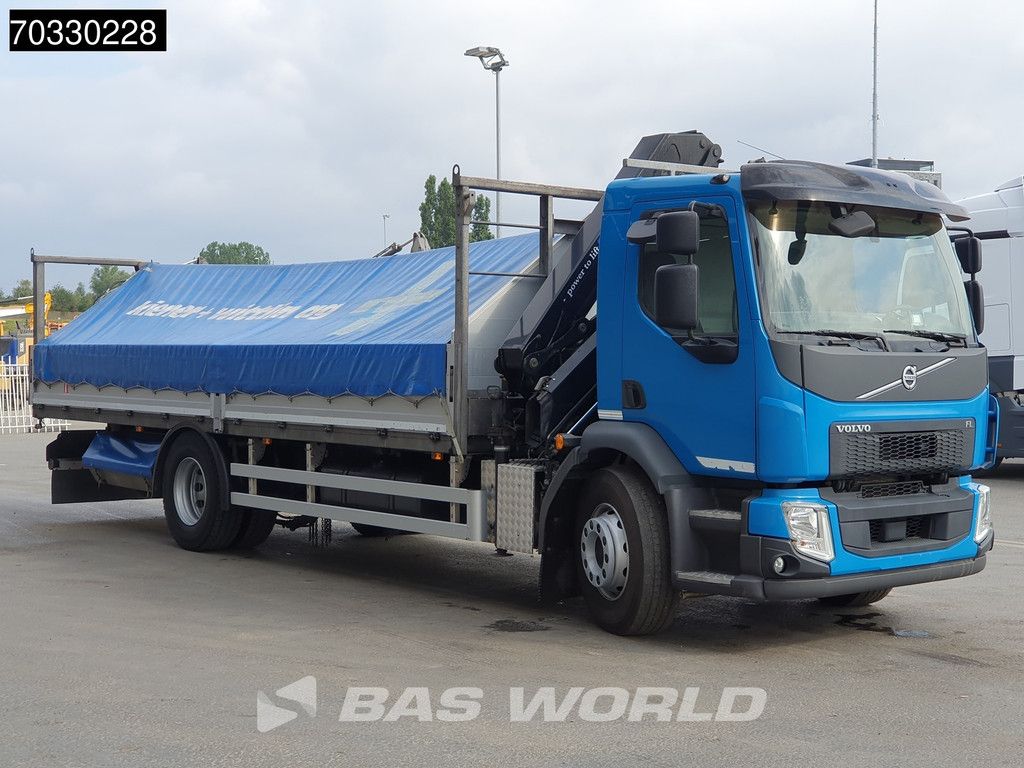 Volvo FL 280 4X2 18tons truck HMF 1120K-RC Crane Kran Full Air Manual Euro 6