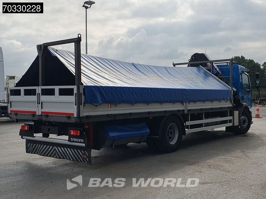 Volvo FL 280 4X2 18tons truck HMF 1120K-RC Crane Kran Full Air Manual Euro 6