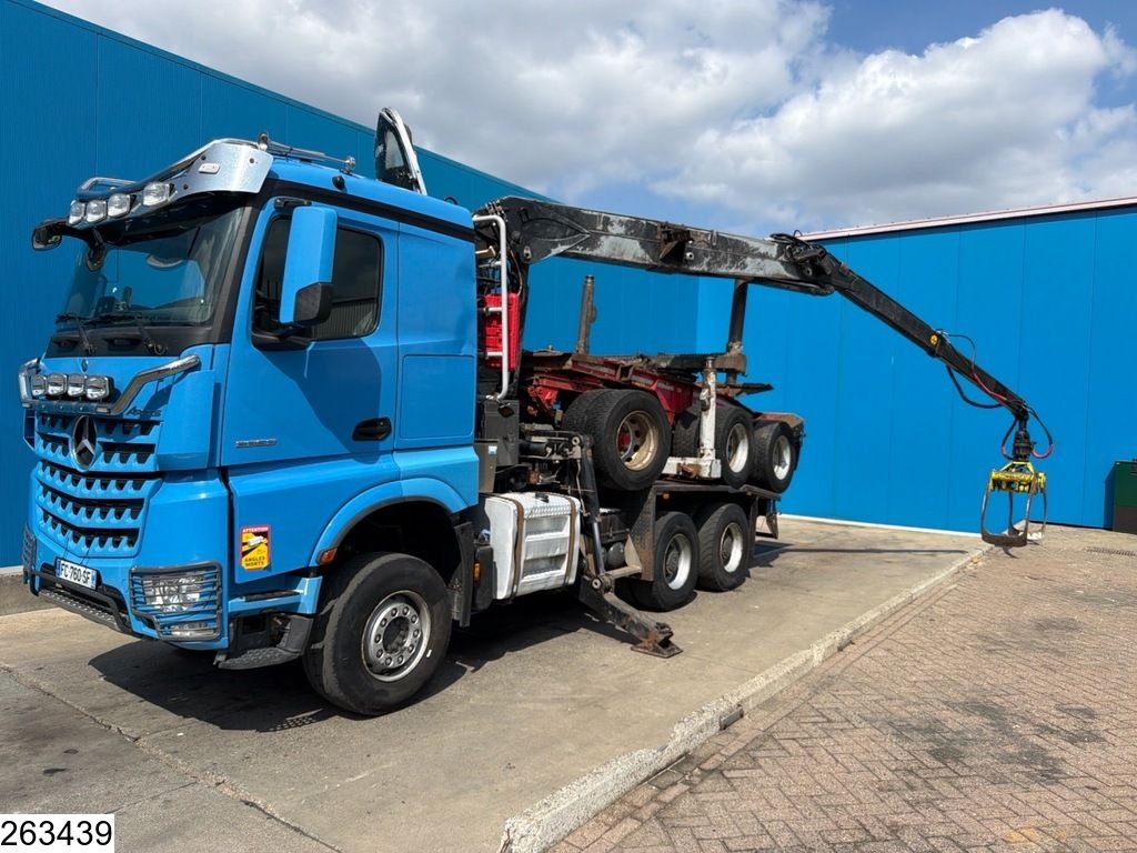 Mercedes Arocs 3363 6x4, EURO 6, Retarder, Combi, Steel