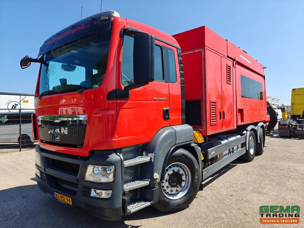 MAN TGS 28.440 6X2-4 BL Euro5 Tageskabine – RSP 2 Turbine – 8 m³ Saugbagger – Hydrostatischer Antrieb – Saugpumpe