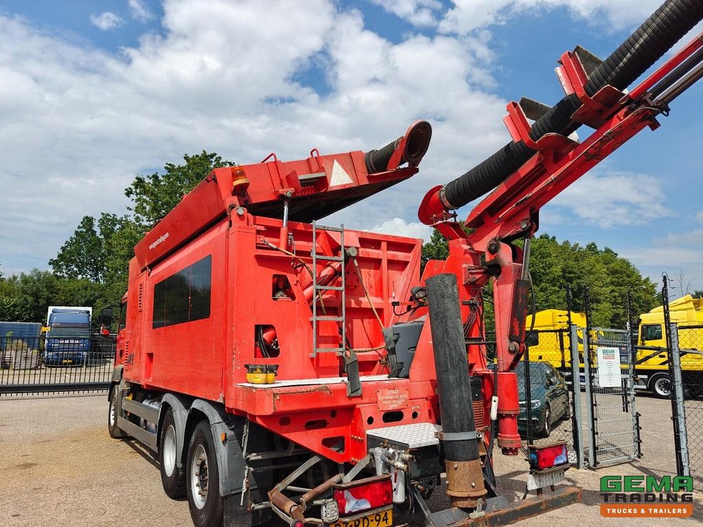 MAN TGS 28.440 6X2-4 BL Euro5 Tageskabine – RSP 2 Turbine – 8 m³ Saugbagger – Hydrostatischer Antrieb – Saugpumpe